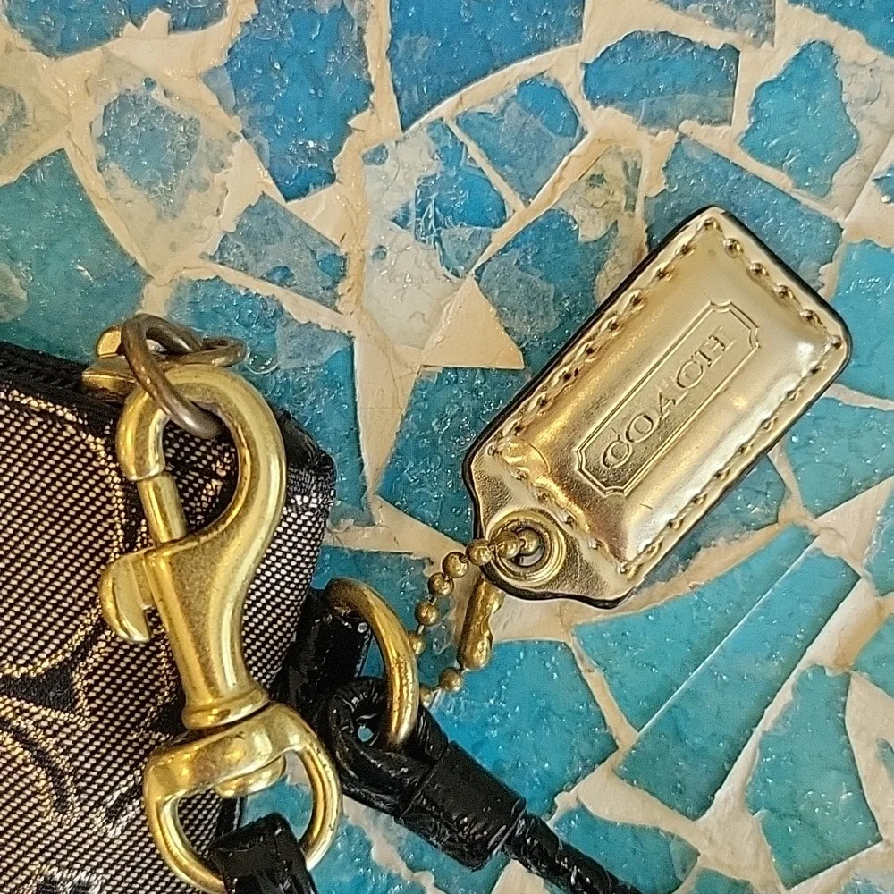 Coach Poppy wristlet